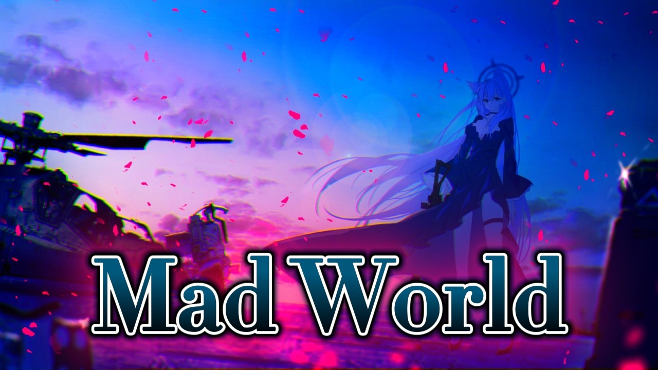 [Nightcore] Mad World (UNSECRET feat. REMMI)