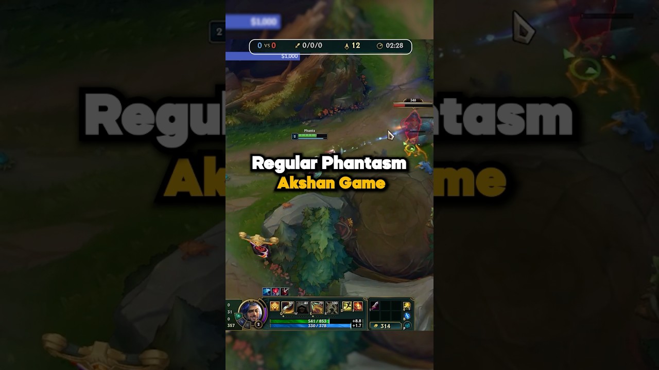 Just The Regular Akshan Game 💀