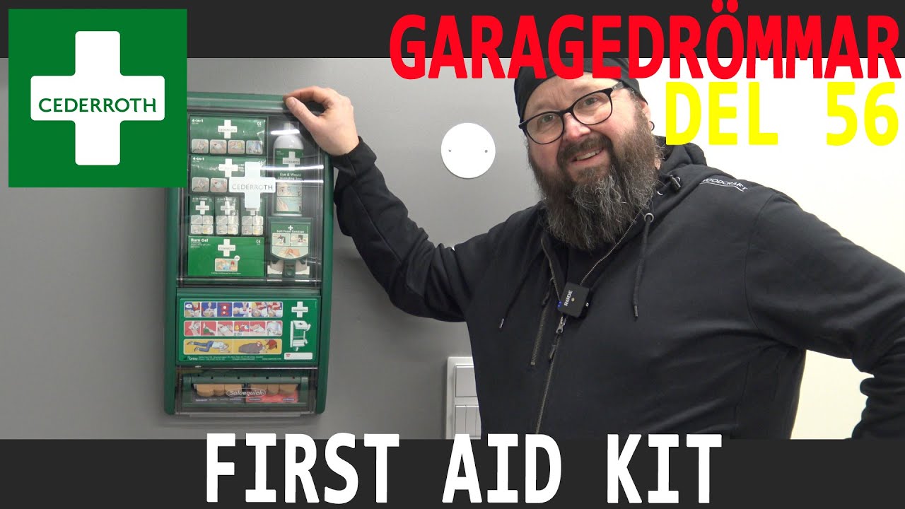 Garagedrömmar 56 - Cederroth First Aid kit