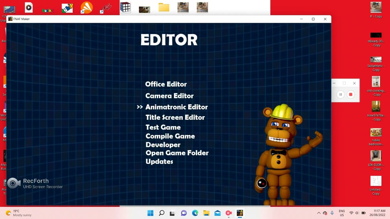 How to make fnaf game on fnaf maker?