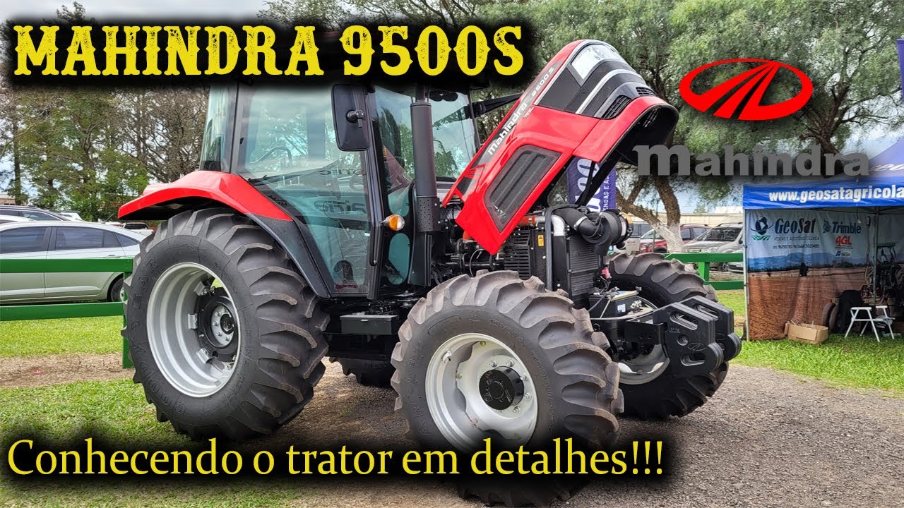 TRATOR MAHINDRA 9500 S / / APRESENTANDO O TRATOR EM DETALHES, VEM COMIGO!!!