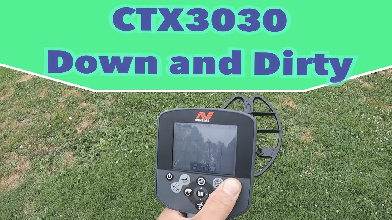 Looking for buried treasure Metal Detecting local Park CTX 3030 17” Coil