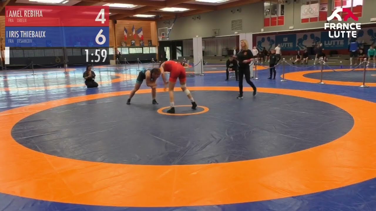 Amel REBIHA (Dreux) VS Iris THIEBAUX (CP Besançon)