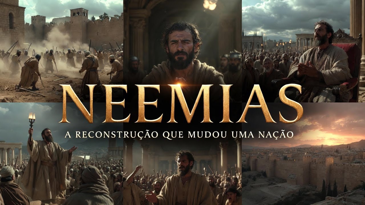 NEEMIAS COMPLETO: A História Bíblica de Reconstrução e Fé | Bíblia Narrada e Explicada