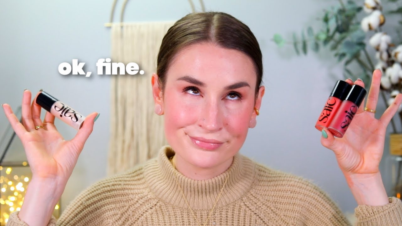 Хорошо, я сделаю обзор румян Saie Beauty Dewy Blushes.