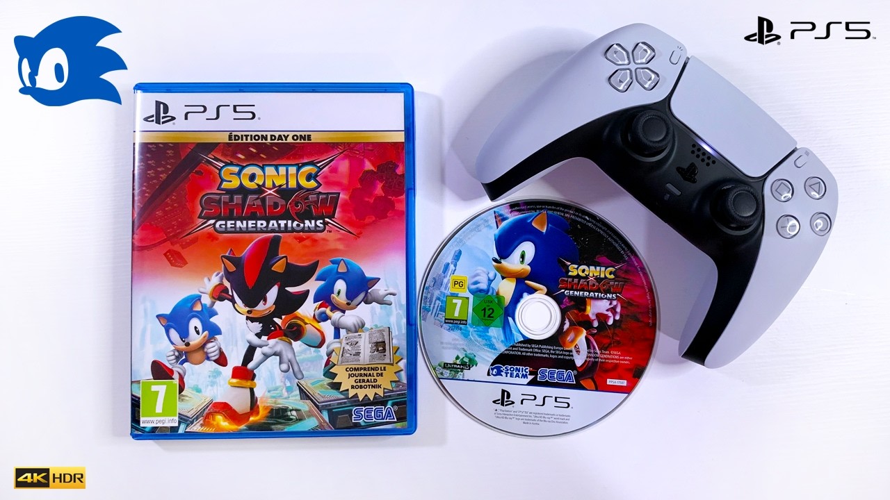 Sonic X Shadow Generations PS5 Gameplay (Sonic Generations Stages)