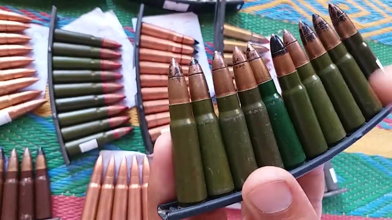 Ak47 Different types Bullets OF Different Countries and Price in Pakistan 2022|7.62×39m Cartridges