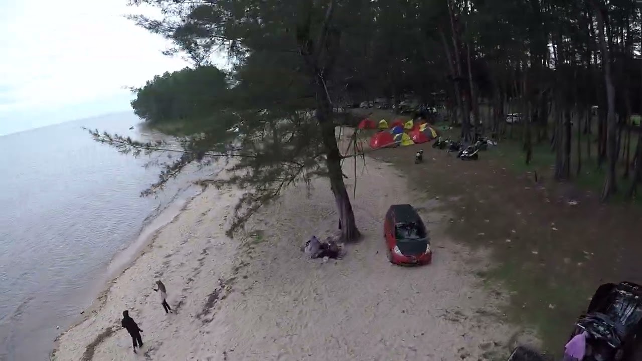 PANTAI TANAH MERAH SAMBOJA - FPV DRONE VIEW | asal upload