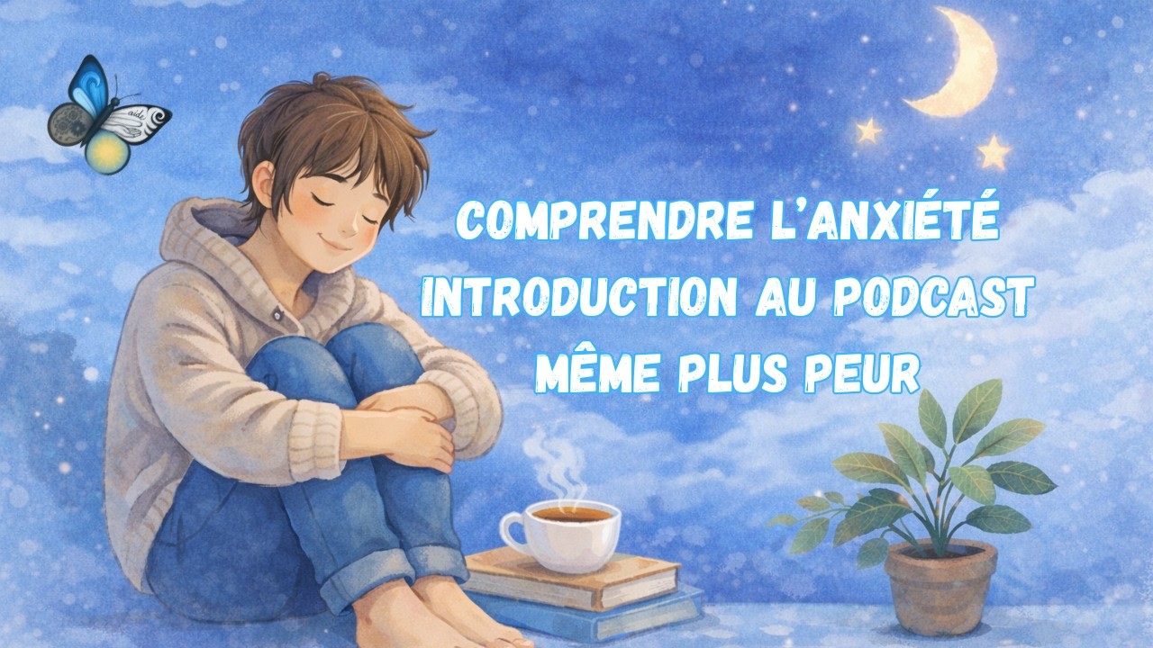 Comprendre l’anxiété – Introduction au podcast Même plus peur