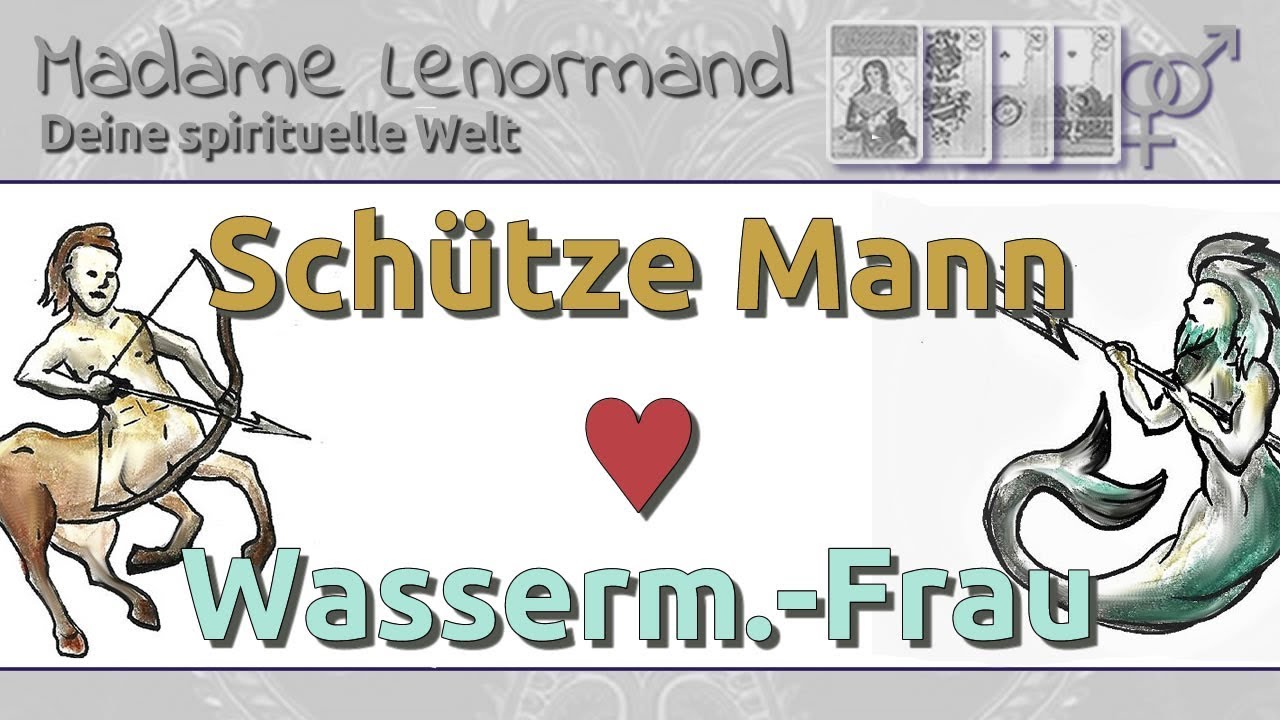 Schütze Mann & Wassermann Frau: Liebe und Partnerschaft