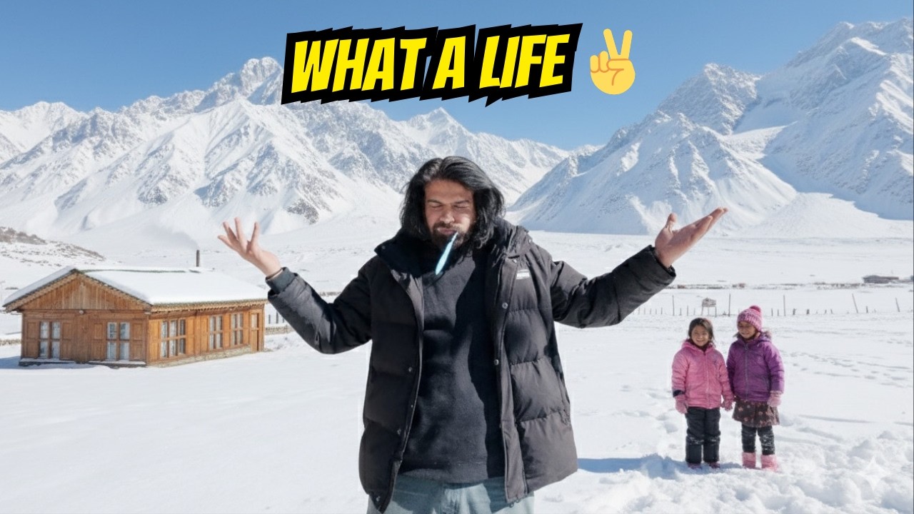 Barf Pe Khade Hoke Brush -18 degree main🪥 What A Life!