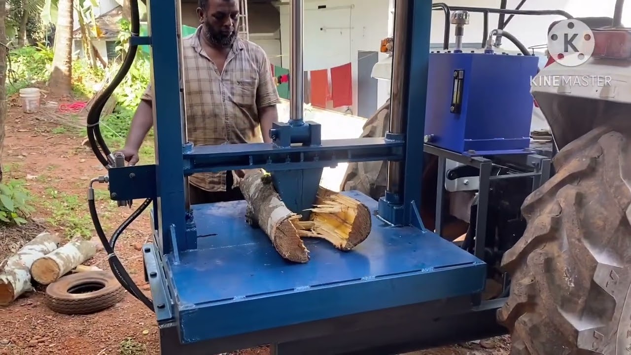 Manufacturers of customised firewood cutting machines🛠