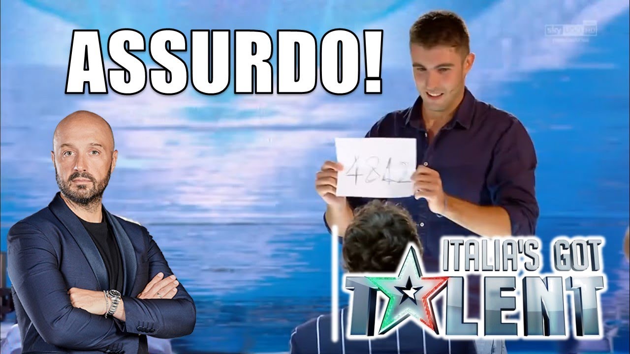 REACTION: HYDE SU ITALIA'S GOT TALENT! Reagisco alla sua performance! pazzesco