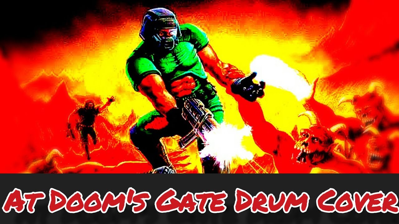 At Doom's gate Drum Cover (bad audio)