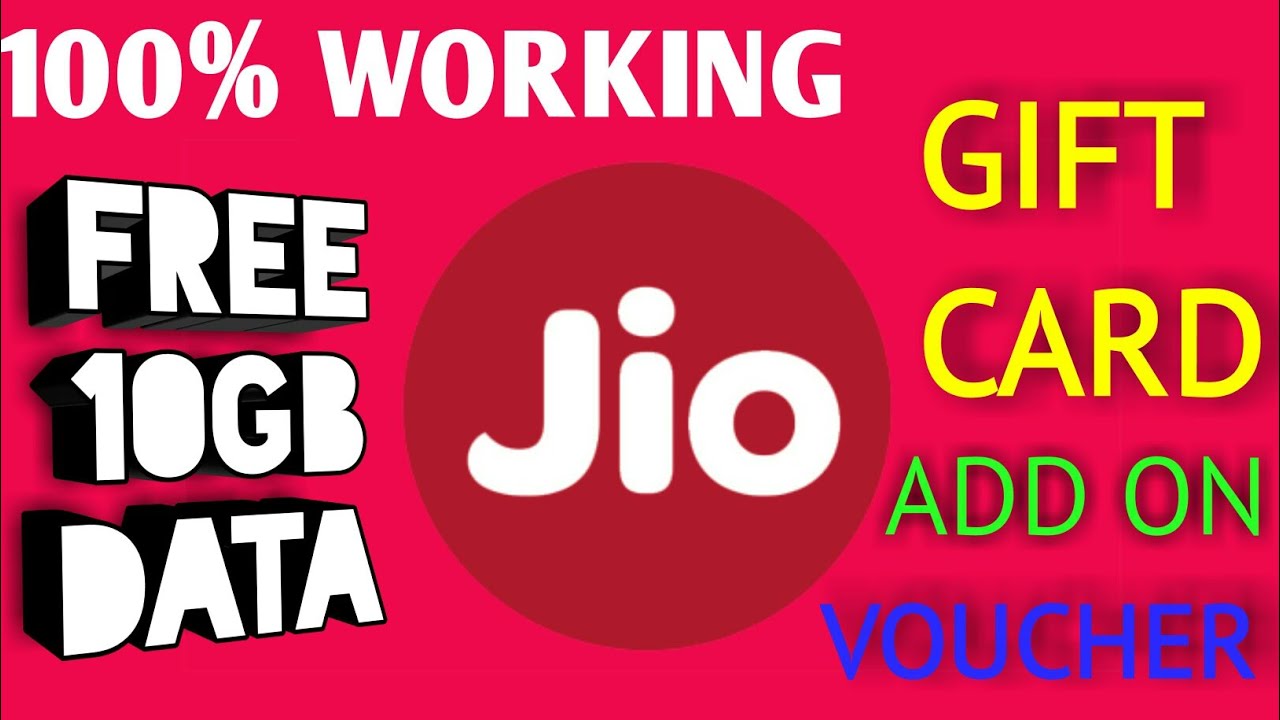 How to Get 10GB Add On data in JIO SIM