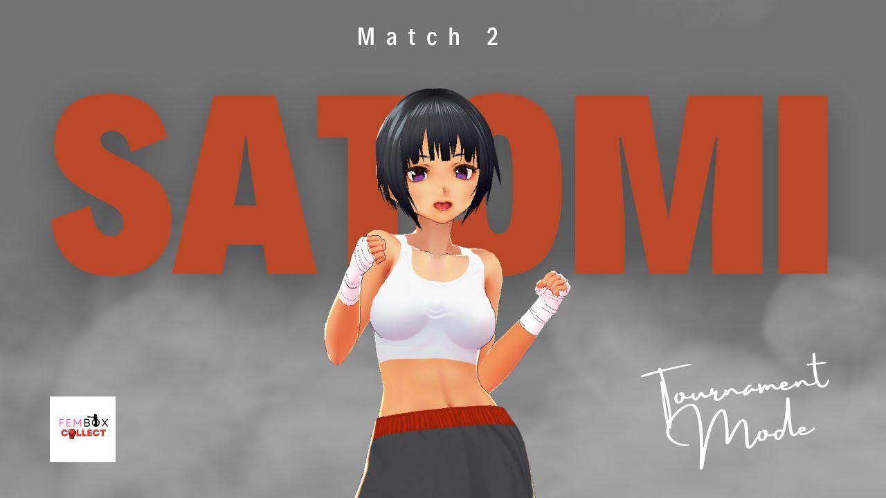 Rikuto vs Satomi - Match 2 of 4 Tournament Mode | Guilty Loving Boxing Gameplay (5) #FEMBOXGAMING