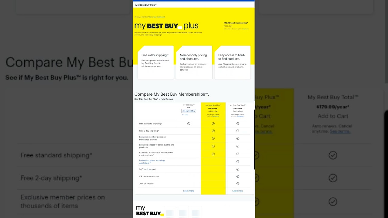 Best Buy Membership Program Discount - Early Black Friday Deals