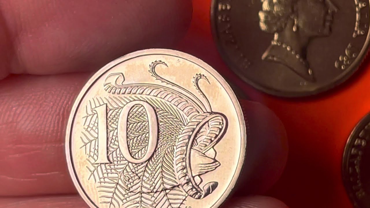 Australia 1989 Year Coin Set - QEII - 2 Dollar, 1 Dollar, 50 Cent, 20 Cent, 10 Cent, 5, 2 and 1 Cent