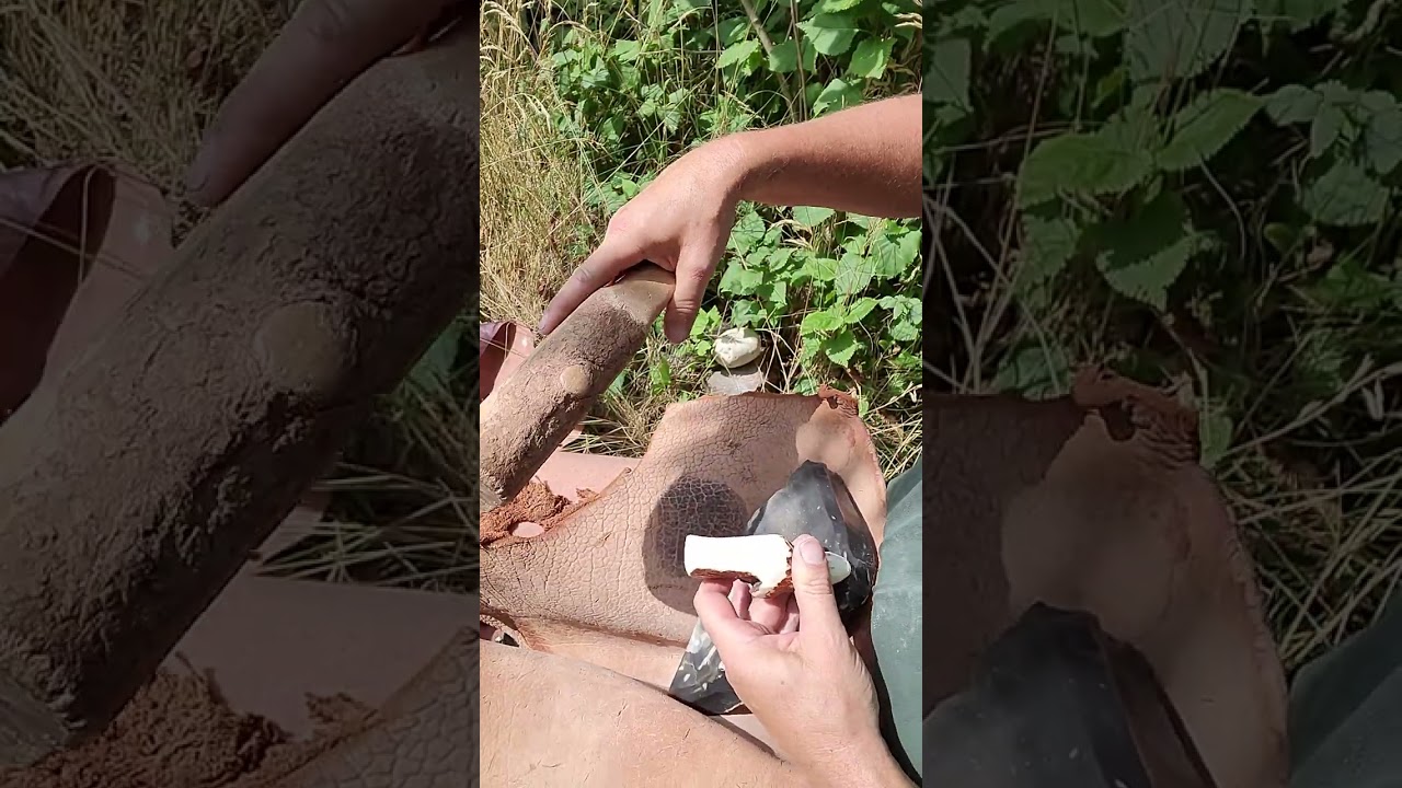 Technology of Bladecore with indirect percussion from start to finish