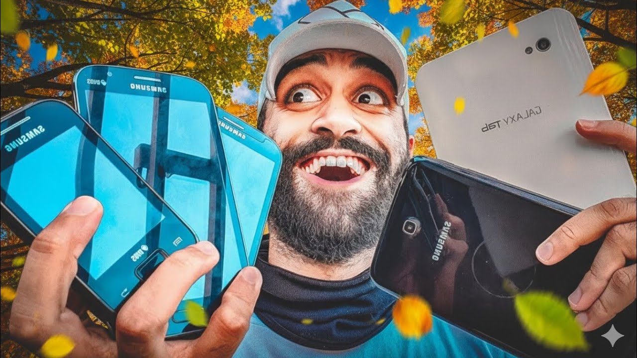 ✹ELE ROUB0U a SAMSUNG 😵‍💫❗ e ME DEU 3 CELULARES e 2 TABLETS