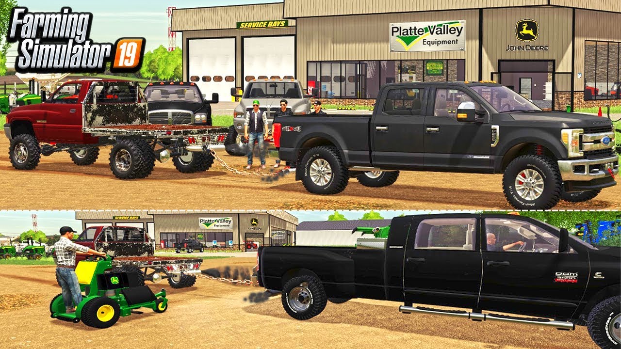 TEMPERS FLARE AT DEALERSHIP REOPENING | TURNS INTO TRUCK-A-WARZ! (ROLE-PLAY)| WHO WINS? | FS19