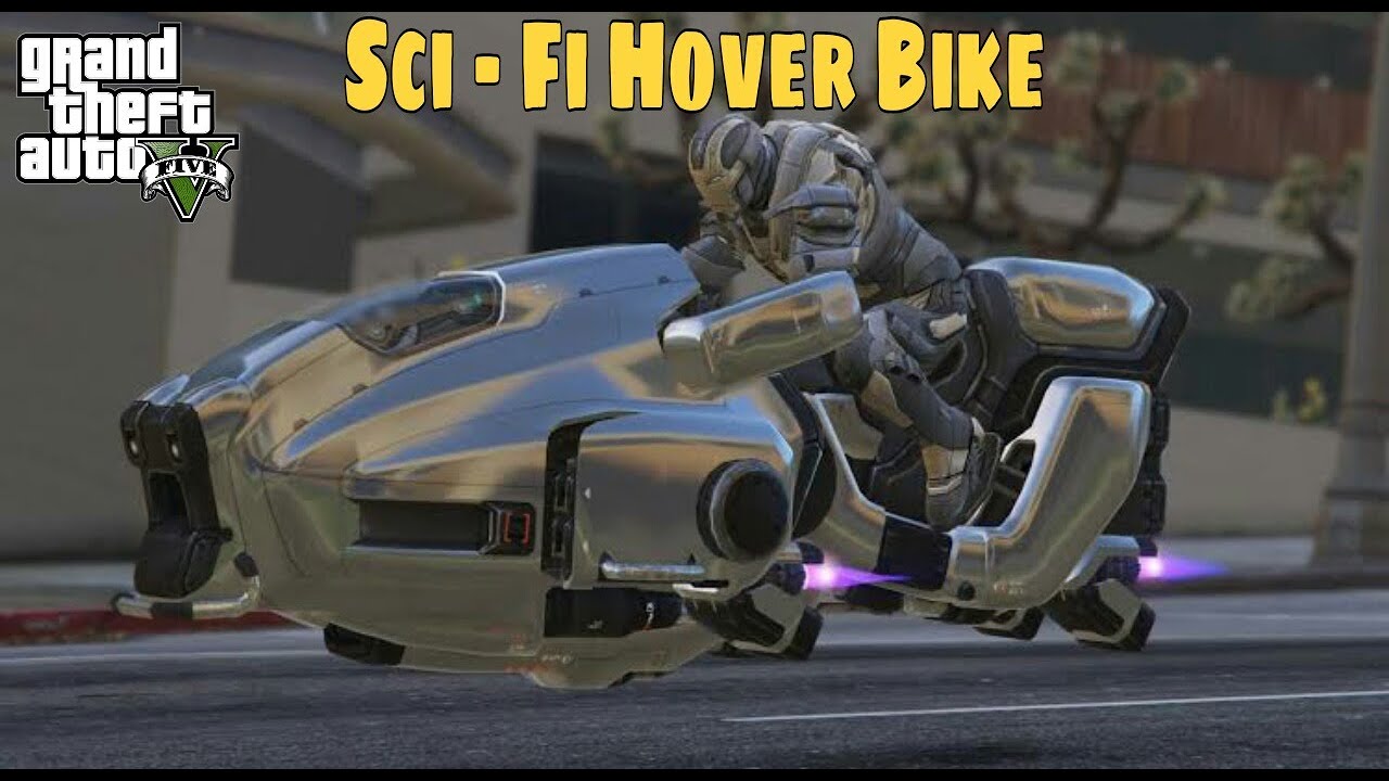 GTA 5 || HOW TO INSTALL FLYING BIKE MOD || SCI - FI HOVER BIKE MOD | Modio Thread