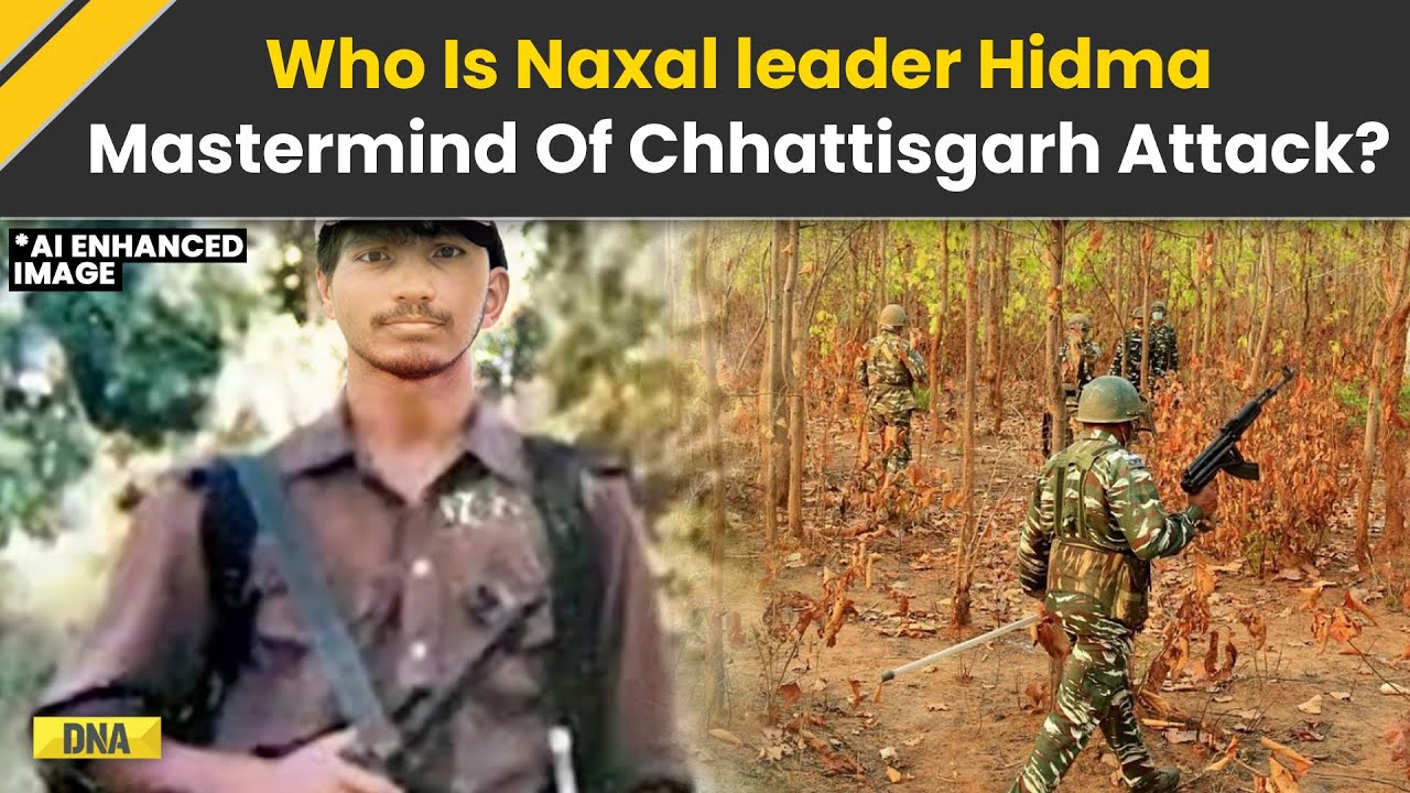 Chattisgarh Naxal Attack: Maoist Commander Hidma Killed In Andhra, Mastermind Behind Deadly Attack