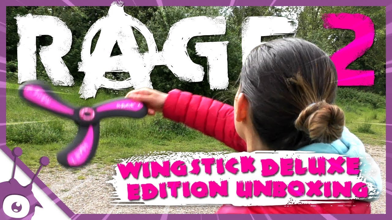 RAGE 2 Wingstick Deluxe Edition &bull; Unboxing/Review &bull; Outdoor Testing (PS4)