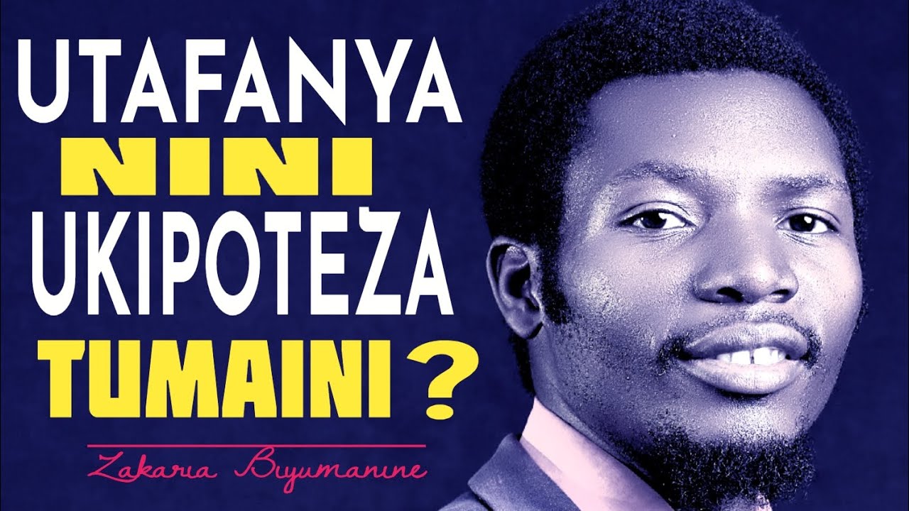 UTAFANYA NINI UKIPOTEZA MATUMAINI ? ZAKARIA BIYUMANINE #MOTIVATIONAL #MINDSET #TALENT #DAILYVLOG #OK