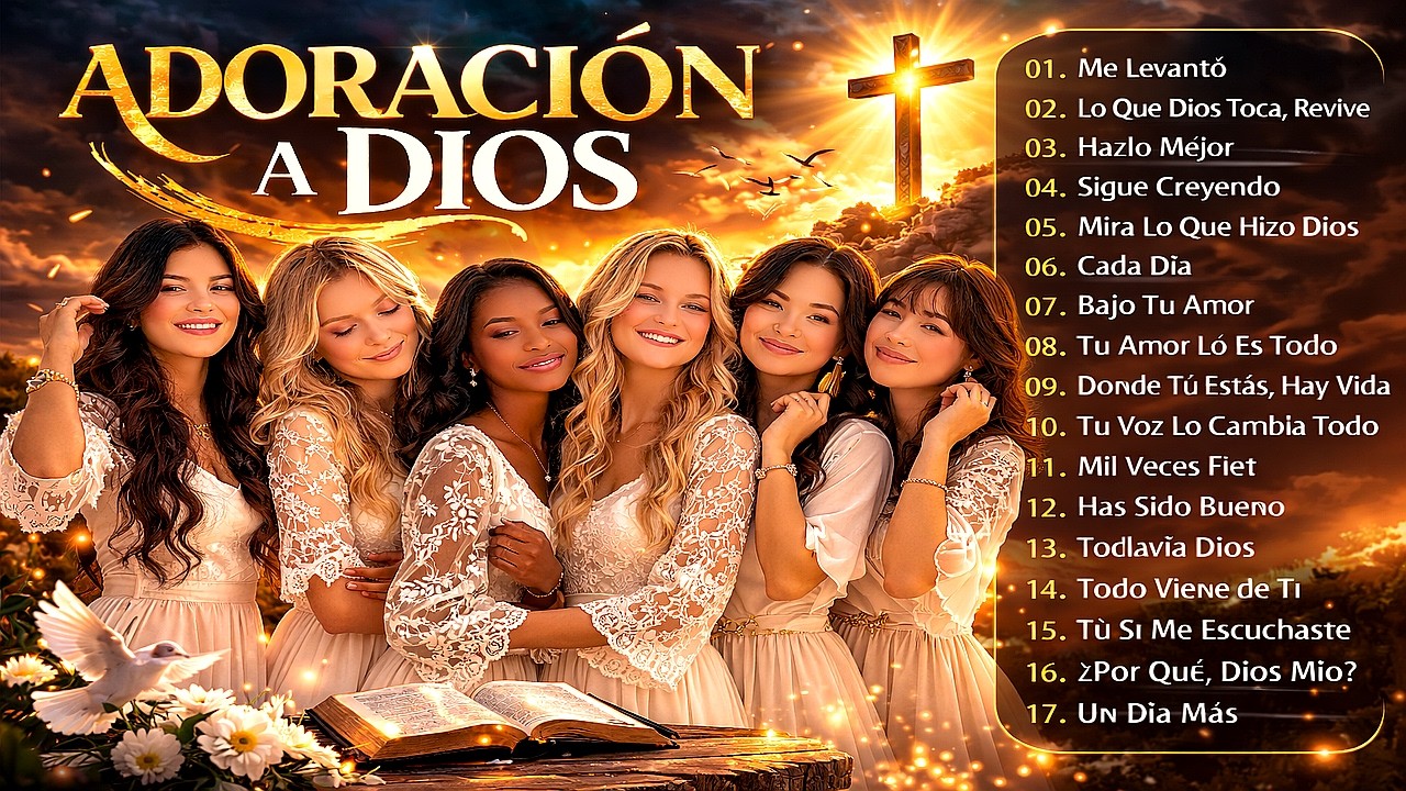 1 Hora de Alabanzas y Adoración Cristiana | 17 Canciones que Fortalecen la Fe