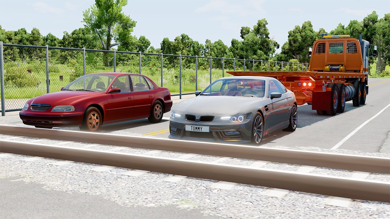Mobil vs Rails #18 - BeamNG Drive