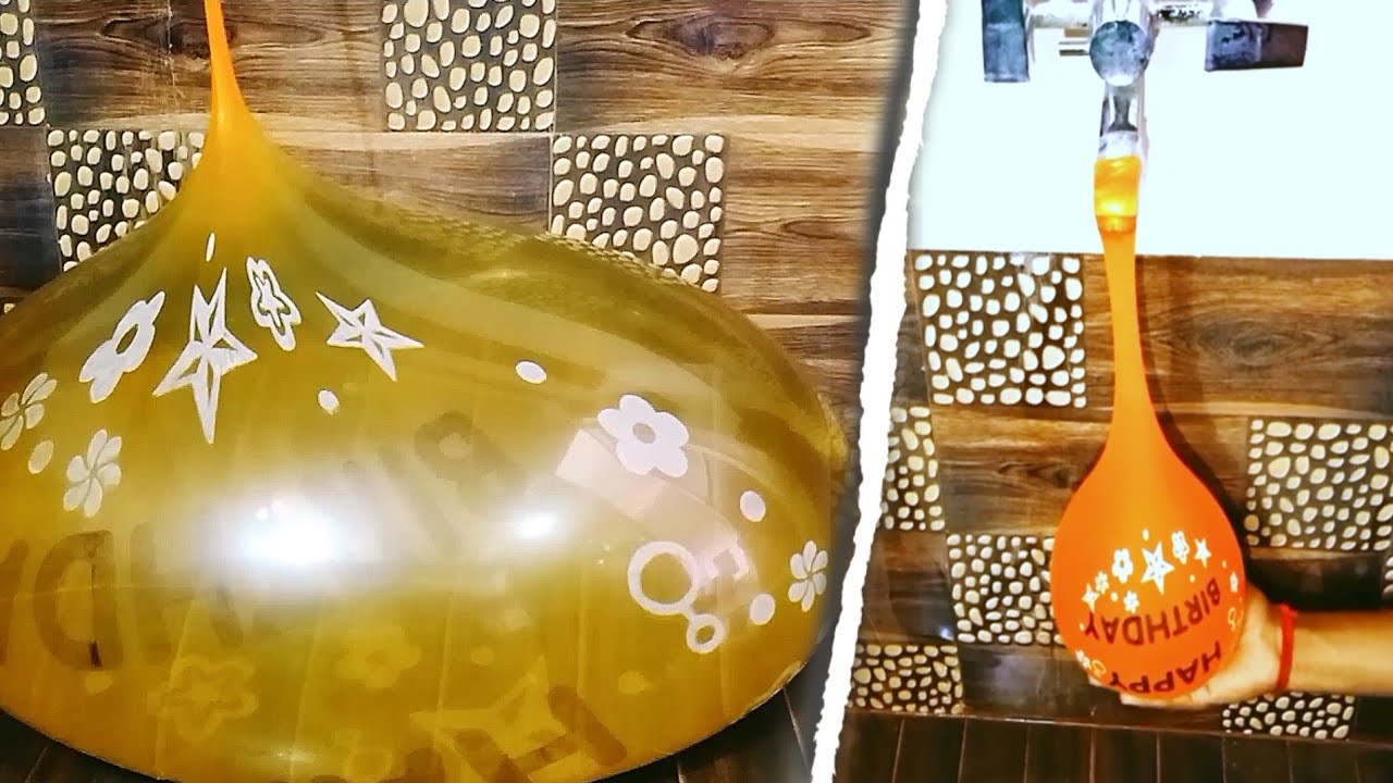 How Much Water I Can Fill In Big Monster Balloon - गजब का ब्लास्ट हुआ