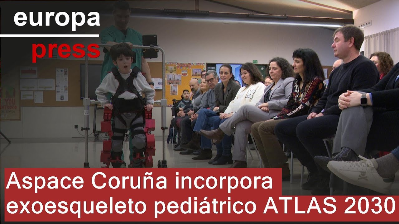 Aspace Coru&ntilde;a incorpora el exoesqueleto pedi&aacute;trico ATLAS 2030 a su servicio de rehabilitaci&oacute;n