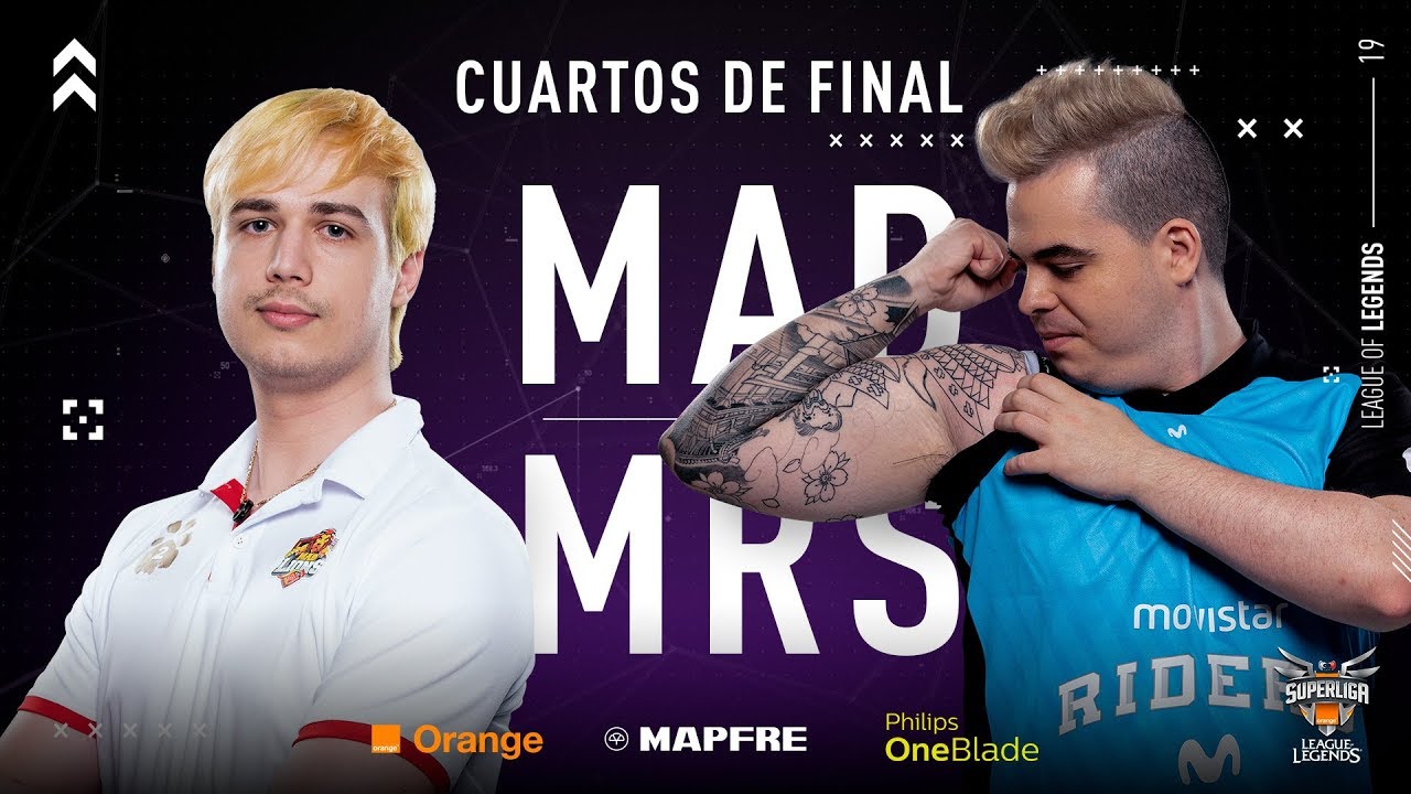 MAD LIONS E.C. vs MOVISTAR RIDERS|Superliga Orange League of Legends|(Partido 1) Cuartos PLAYOFFS