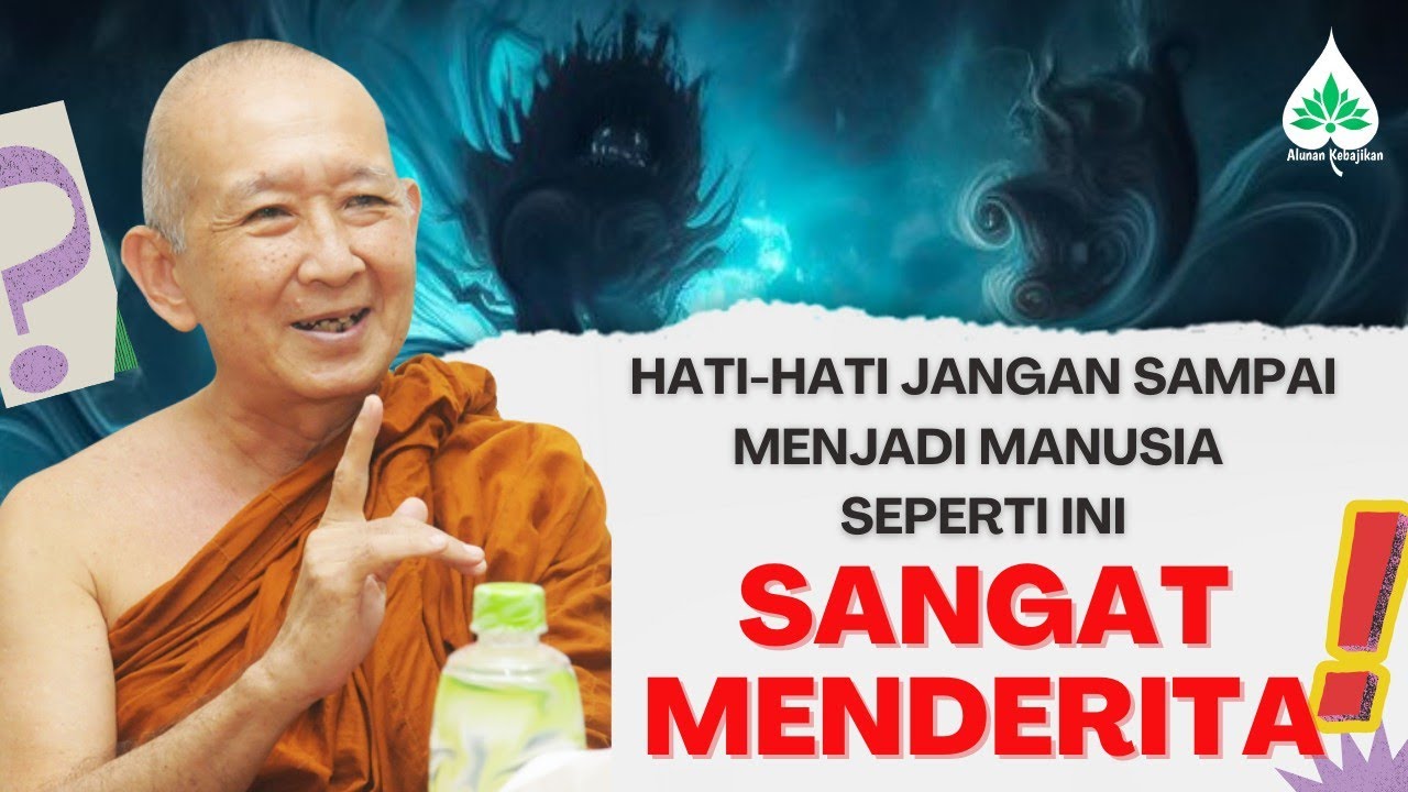 Ceramah Dhamma Bhante Sri Pannavaro, Mahathera🔴HATI-HATI JANGAN SAMPAI SEPERTI INI, SANGAT MENDERITA