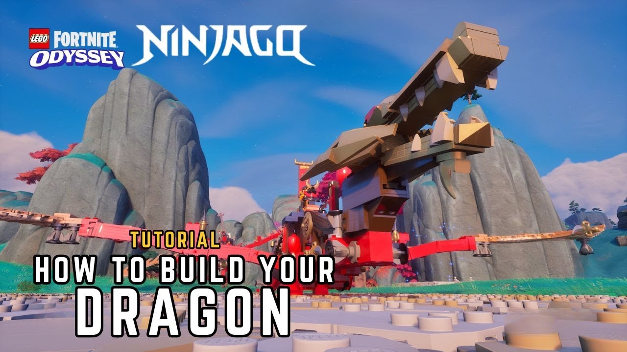 How to Build Your Dragon in LEGO Fortnite