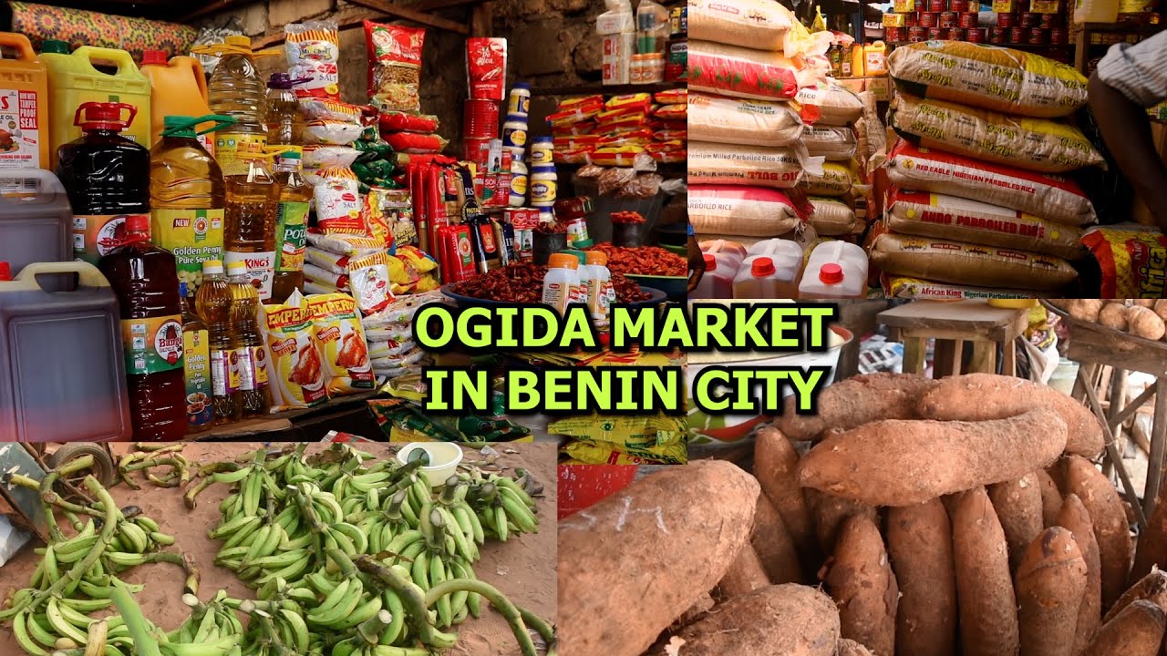 A VISIT TO POPULAR OGIDA MARKET IN BENIN CITY LATEST PRICES OF VARIOUS FOOD ITEMS AT OGIDA MARKET