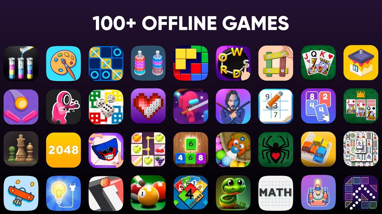 Offline games - no wifi - fun - part 2