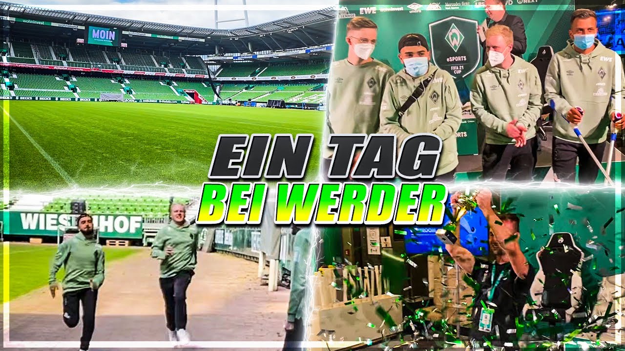 EIN TAG MIT FIFABIO BEI WERDER 💚 WERDER VLOG