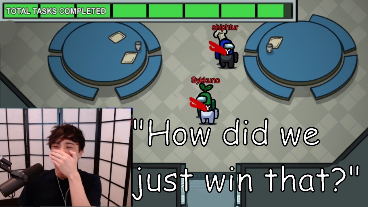 Sykkuno Clutches an Insane Impostor Round! | Among Us