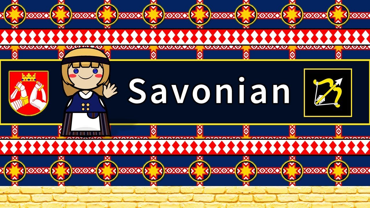 The Sound of the Savonian Dialect (Numbers, Greetings & The Parable)