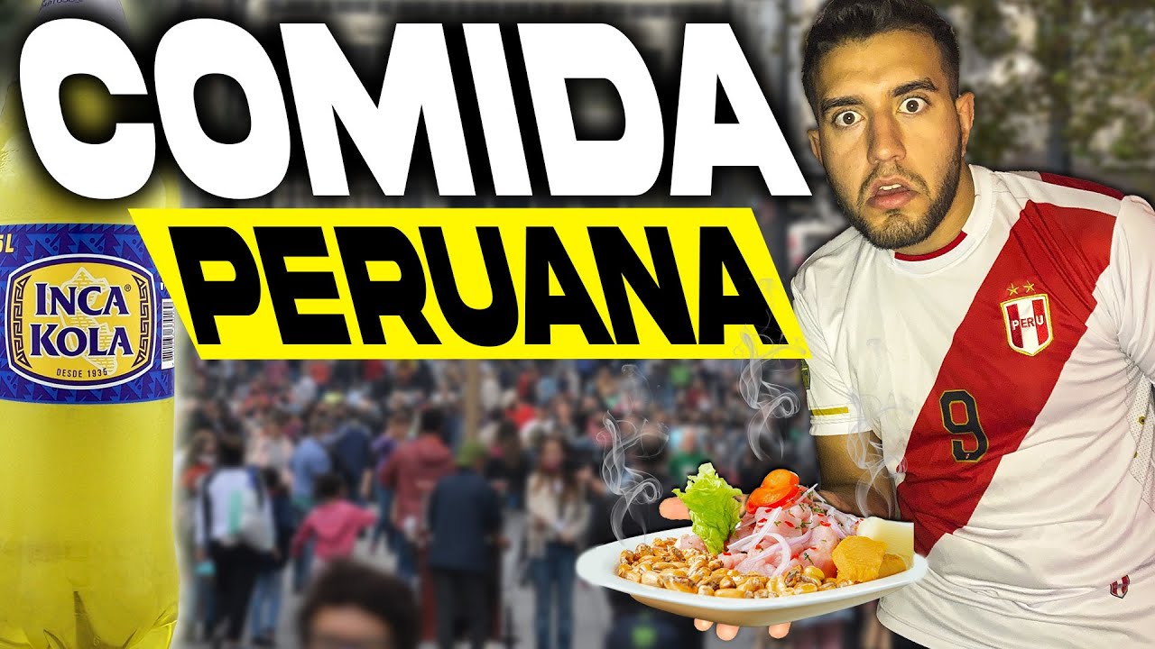 🔥URUGUAYOS probando COMIDA de PERÚ por PRIMERA VEZ en URUGUAY✅