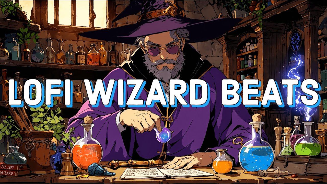 Wizard's Lofi - ✨Peaceful Lofi Beats to Study, Sleep, or Concoct Potions to🧪 [RELAXING SOUNDS]✨