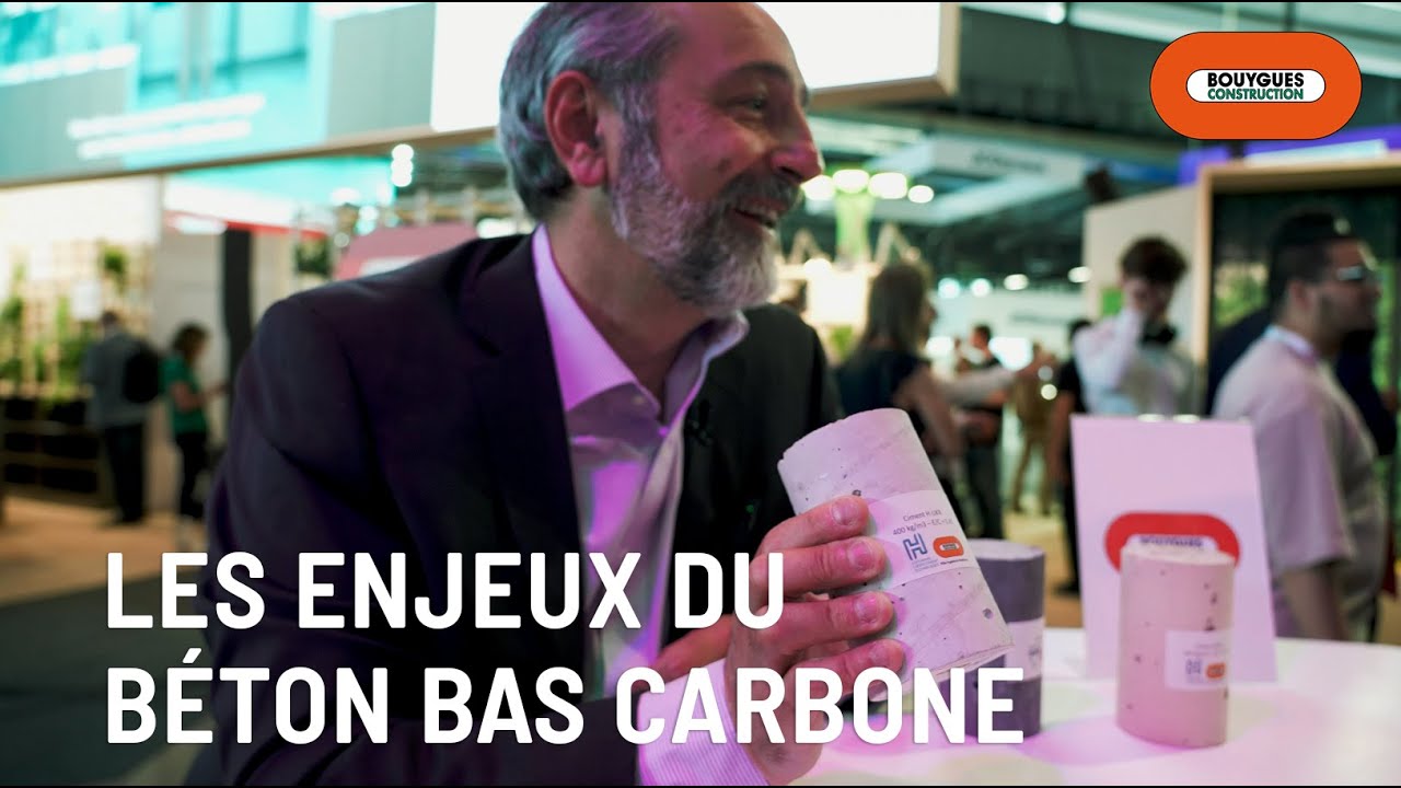 Le b&eacute;ton bas carbone au service de la d&eacute;carbonation de l'industrie | Bouygues Construction