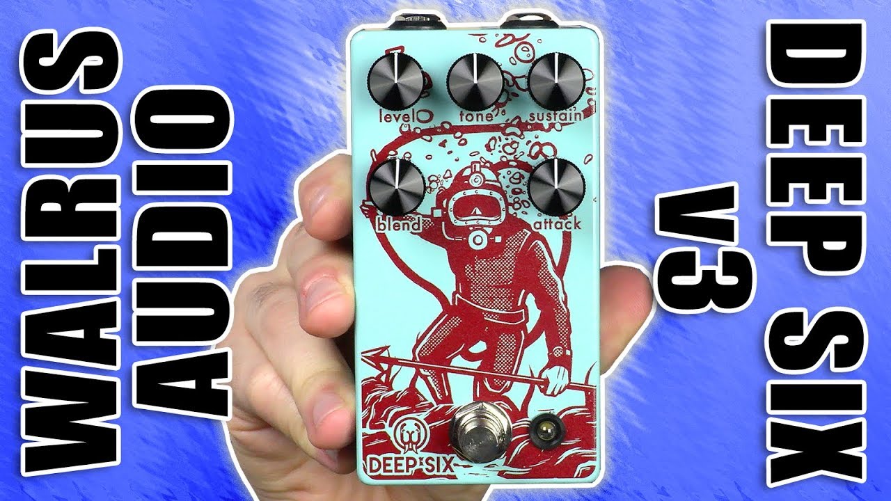 NEW GEAR AT NAMM | Walrus Audio Deep Six V3 Compressor Demo & Review | Stompbox Everyday