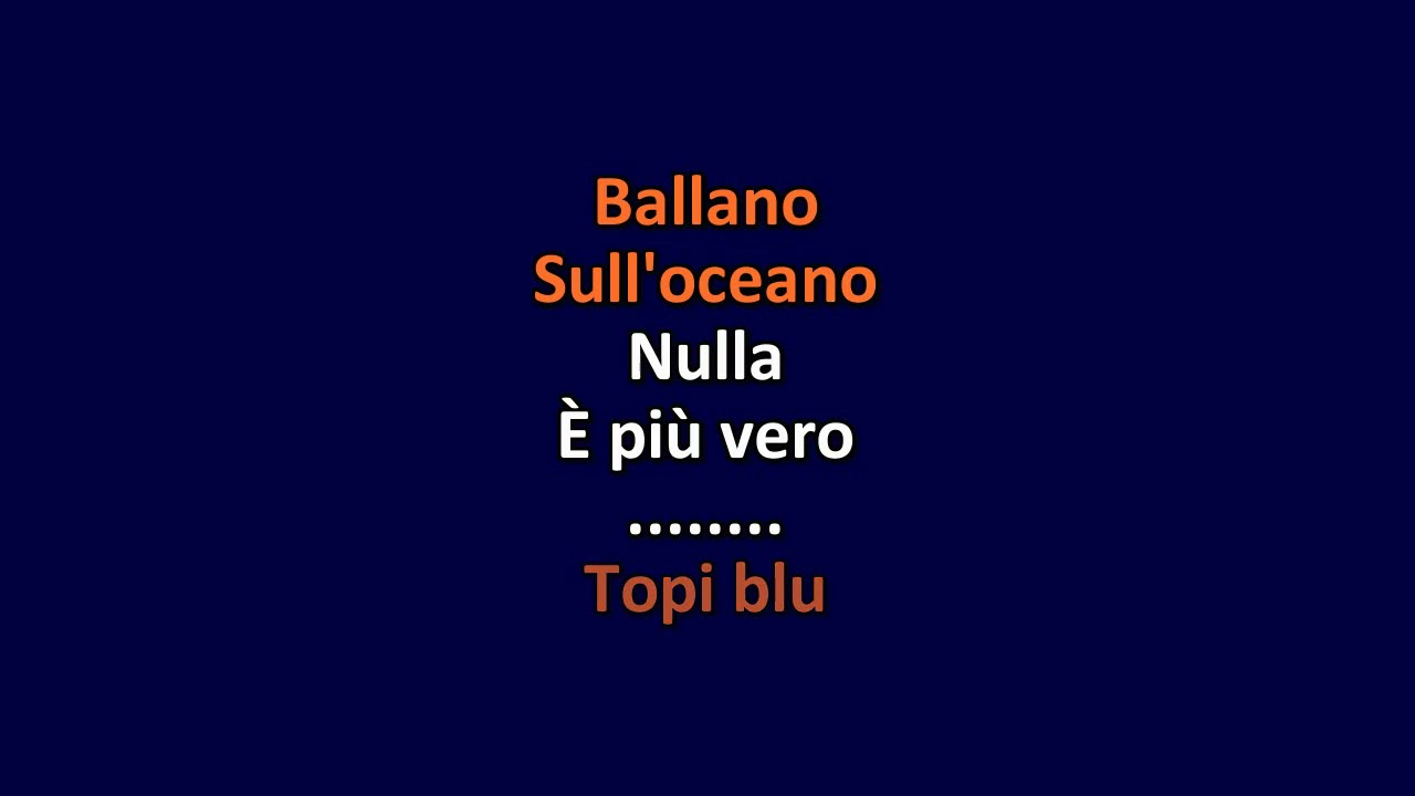 Verdena - 40 Secondi Di Niente - Karaoke Instrumental Lyrics - ObsKure