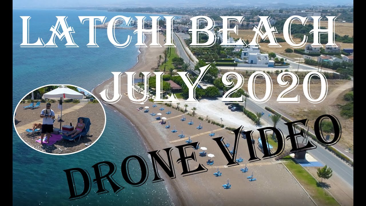 🇨🇾 Latchi Beach | Polis Chrysochous(Paphos,Cyprus) | 4K ✈️