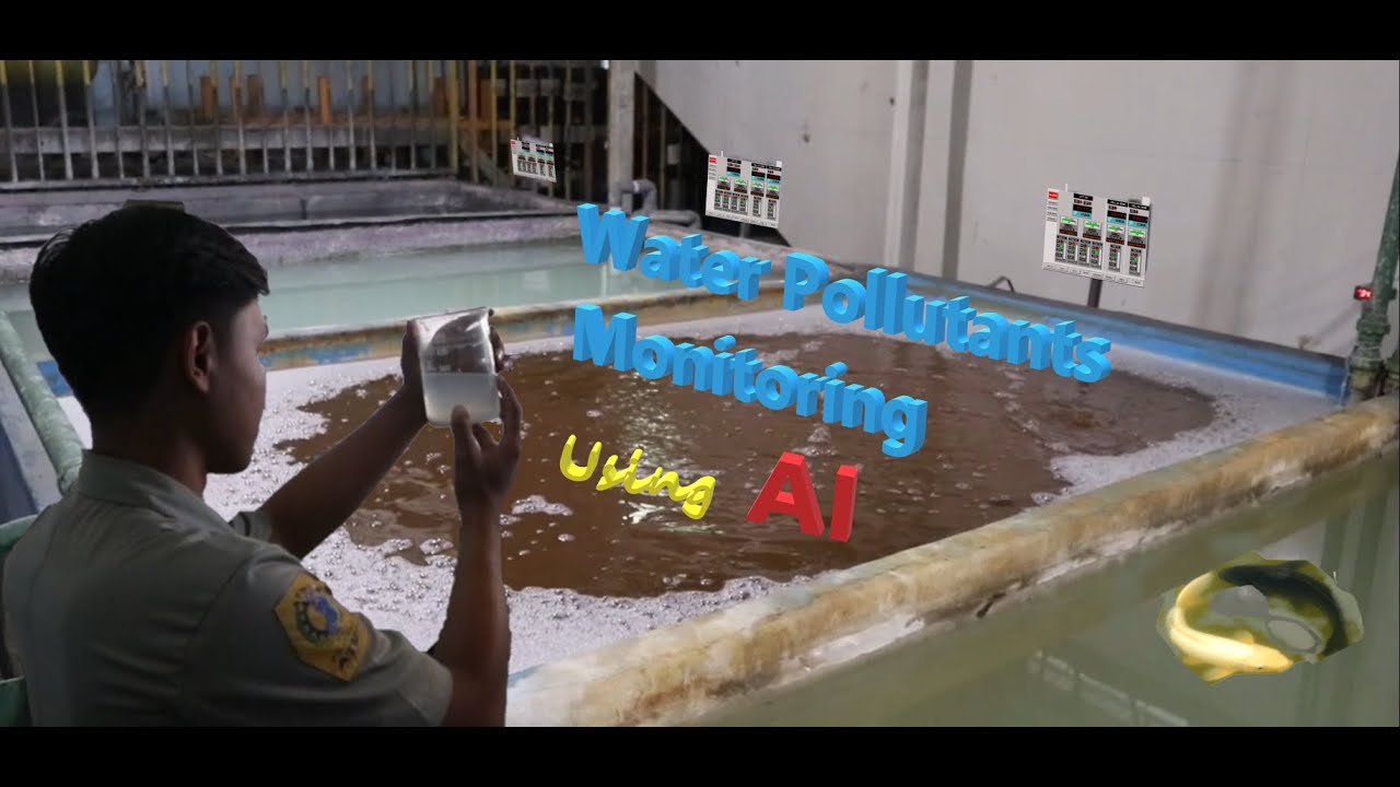 Using AI and Bio-Agents to Monitor Water Pollutants ( Industrial Water Treatment )