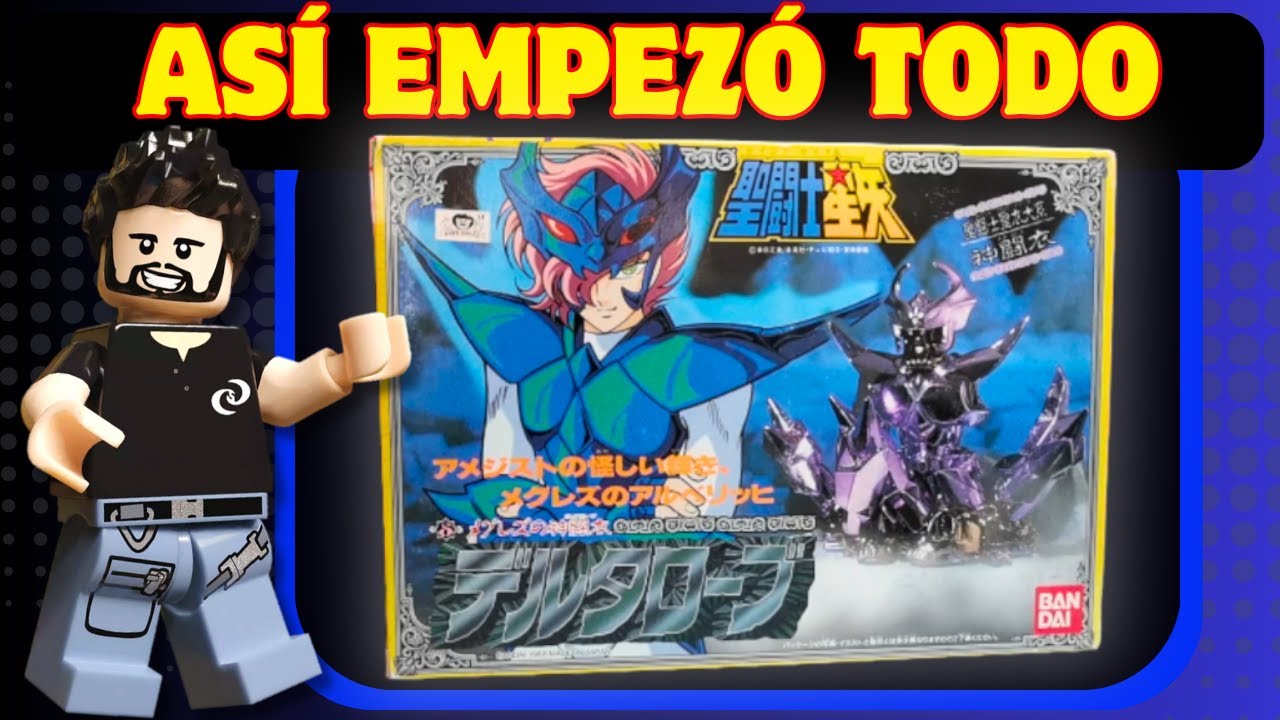 Los Caballeros del Zodiaco ALBERICH DELTA Saint seiya Vintage