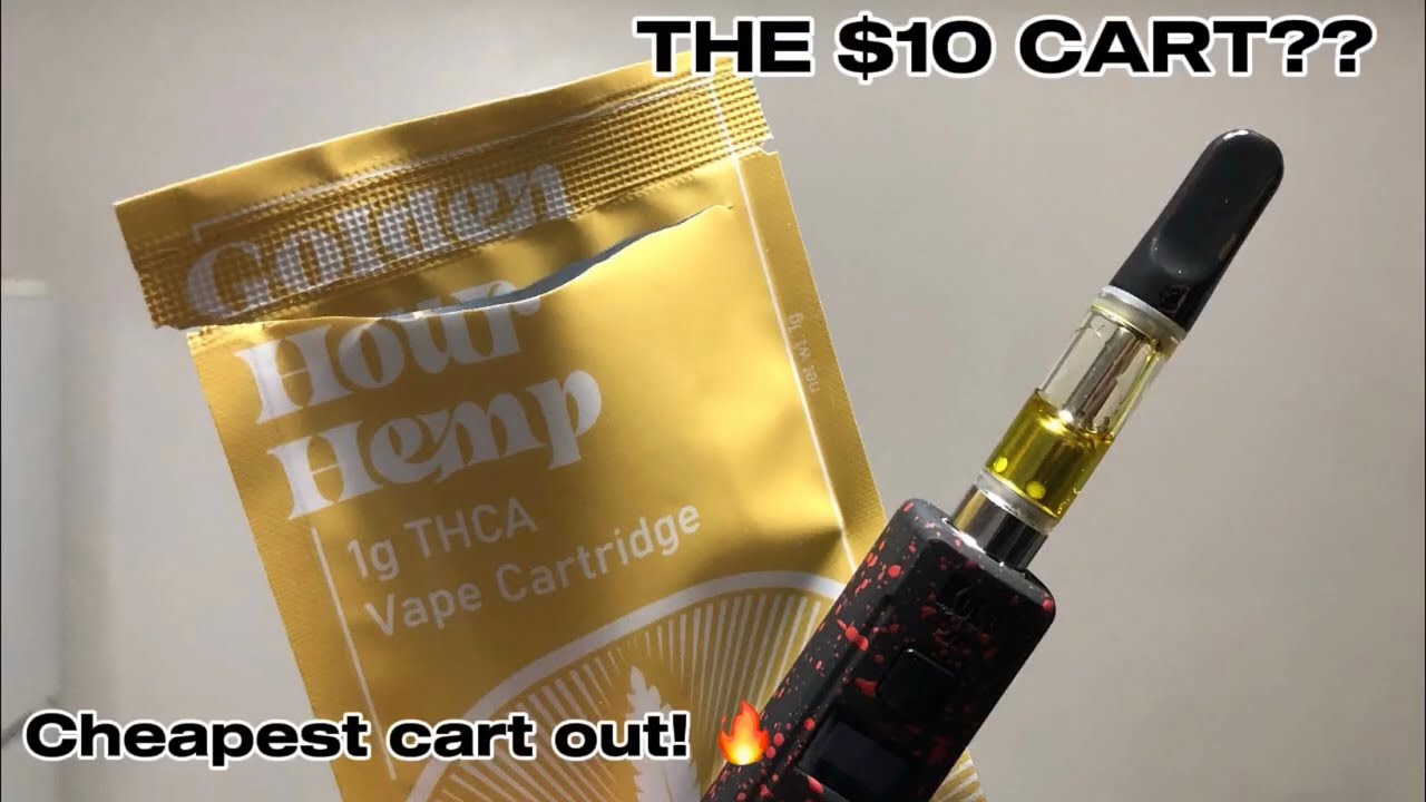 Golden Hour Hemp 1g Thca Cartridge Review | Golden Papaya